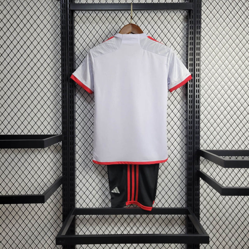 Kit Infantil Flamengo Away 24/25 - Adidas infantil