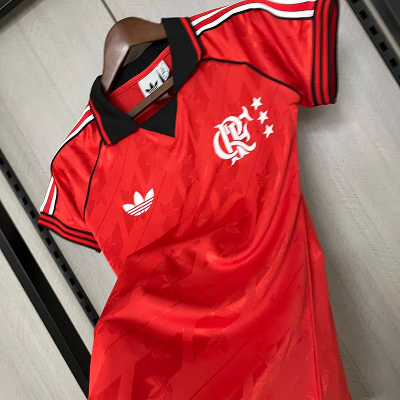 Camisa Flamengo Lifestyler 24/25 - Adidas torcedor feminina- Lançamento