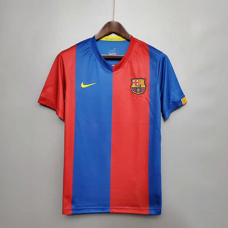 Camisa Barcelona Titular 06/07 - Versão Retro